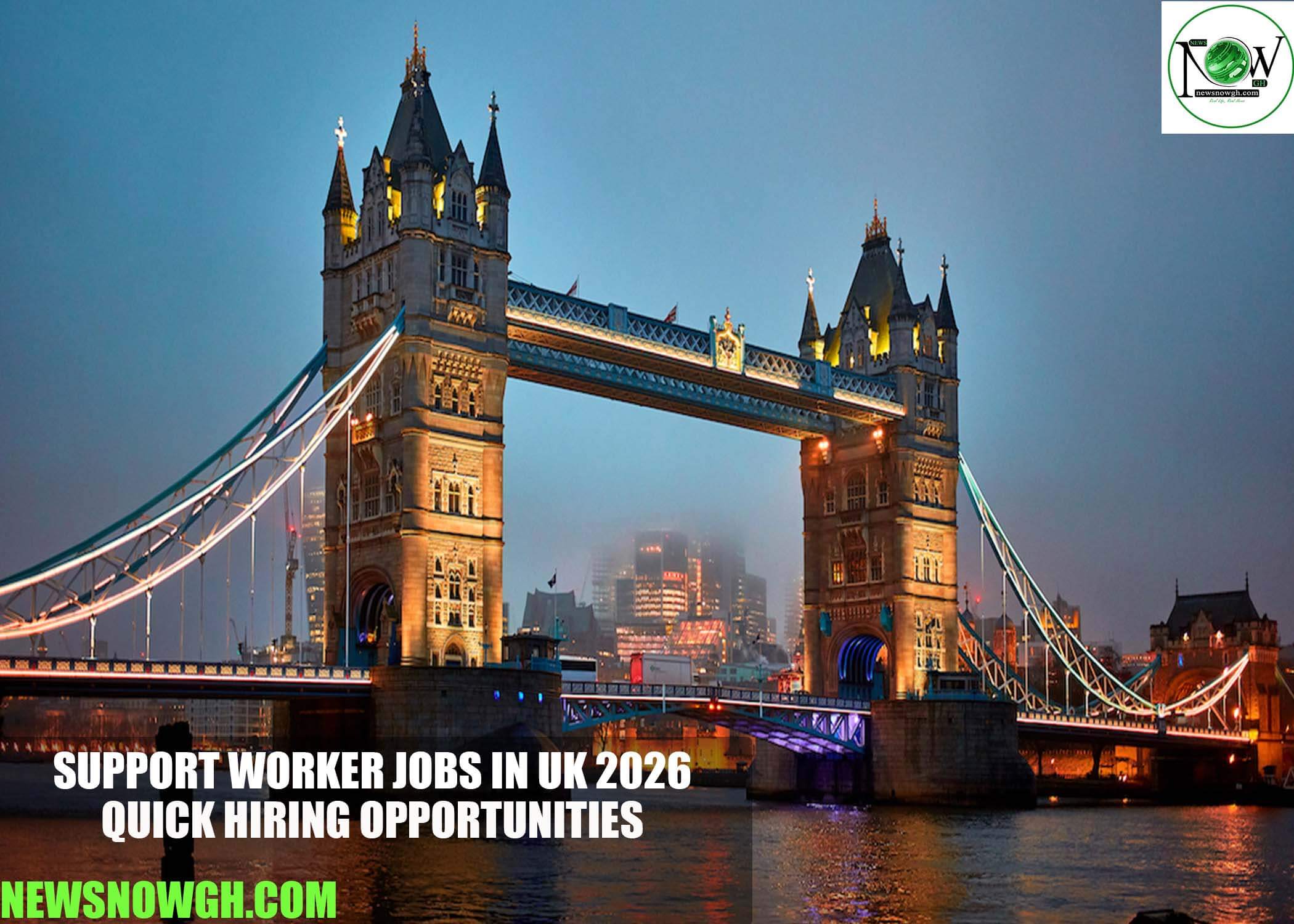 Support Worker Jobs in UK 2026