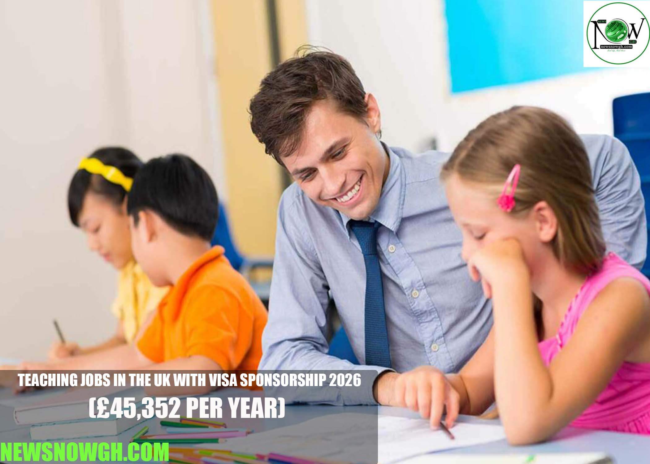 Teaching Jobs in the UK with Visa Sponsorship 2026