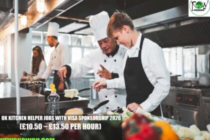 UK Kitchen Helper Jobs with Visa Sponsorship 2026