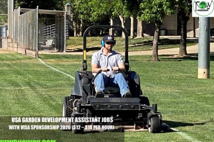 USA Garden Development Assistant Jobs