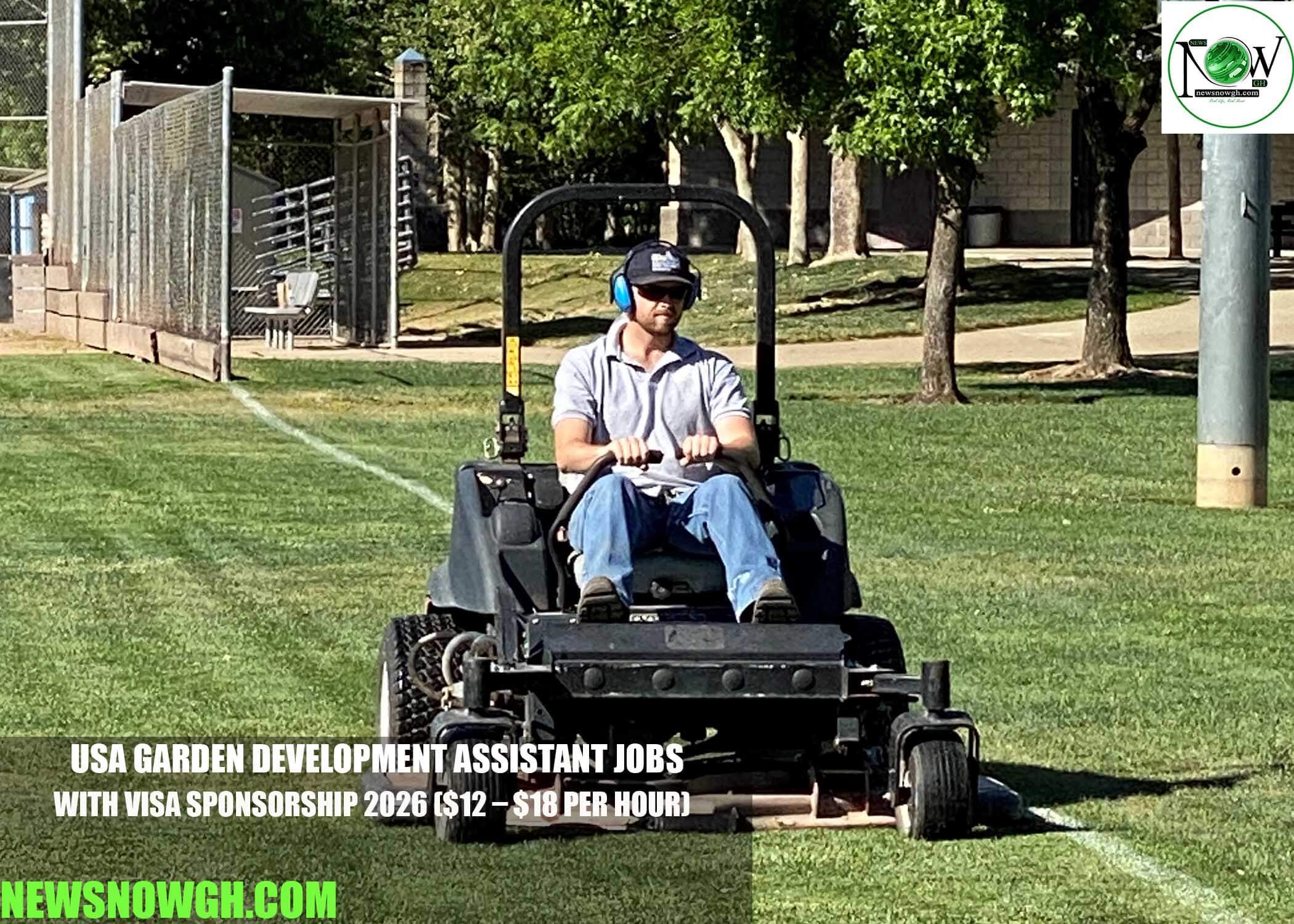 USA Garden Development Assistant Jobs