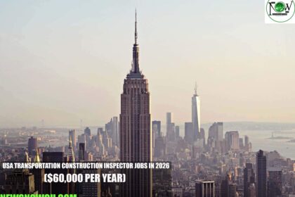 USA Transportation Construction Inspector Jobs in 2026