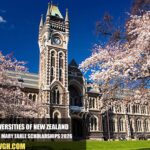 Universities of New Zealand Dick and Mary Earle Scholarships