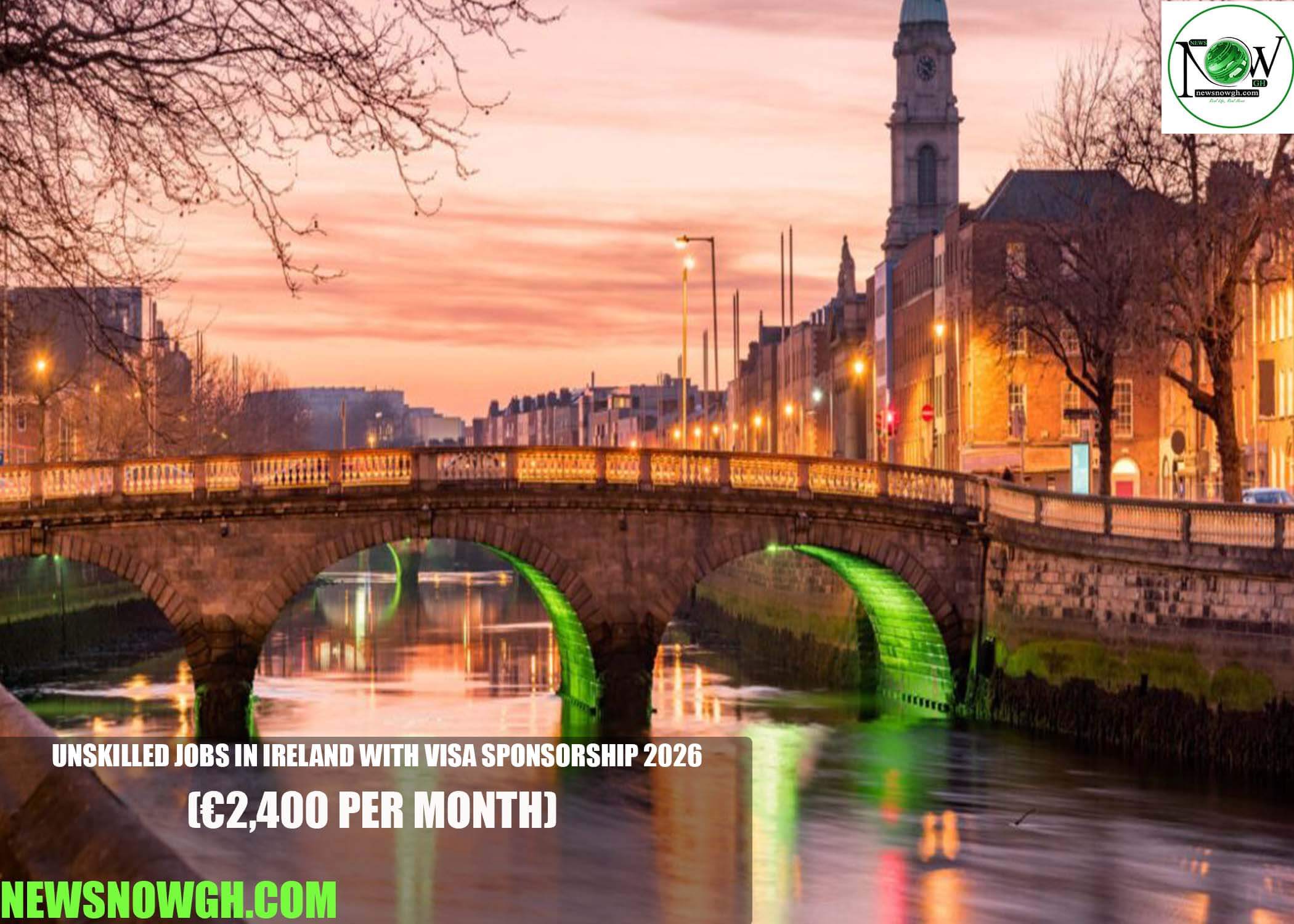 Unskilled Jobs in Ireland with Visa Sponsorship 2026