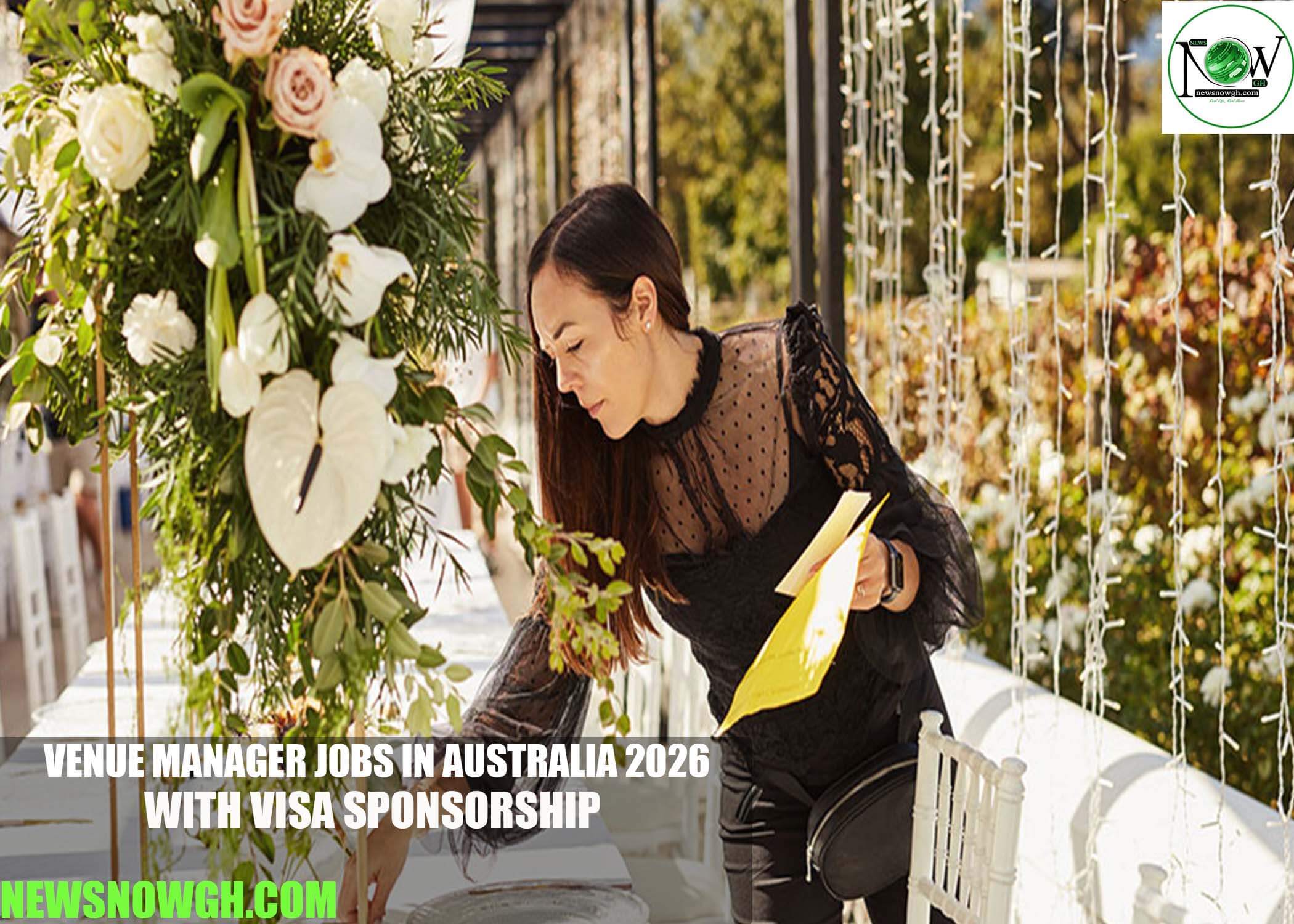 Venue Manager Jobs in Australia 2026 with Visa Sponsorship