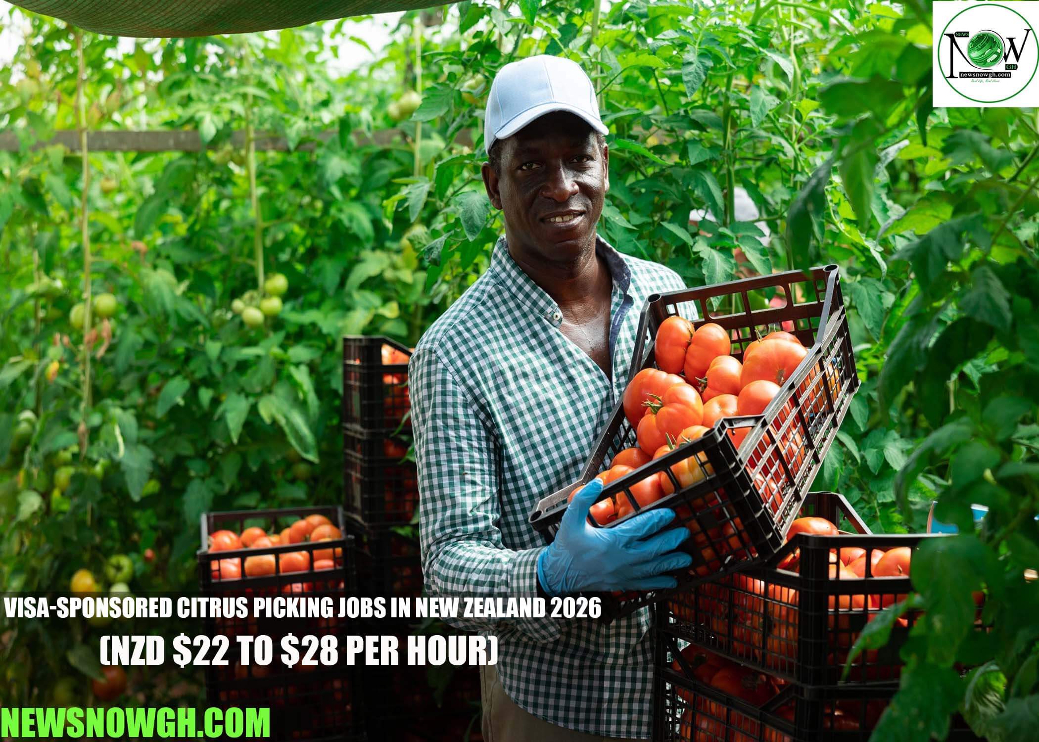 Visa-Sponsored Citrus Picking Jobs in New Zealand 2026
