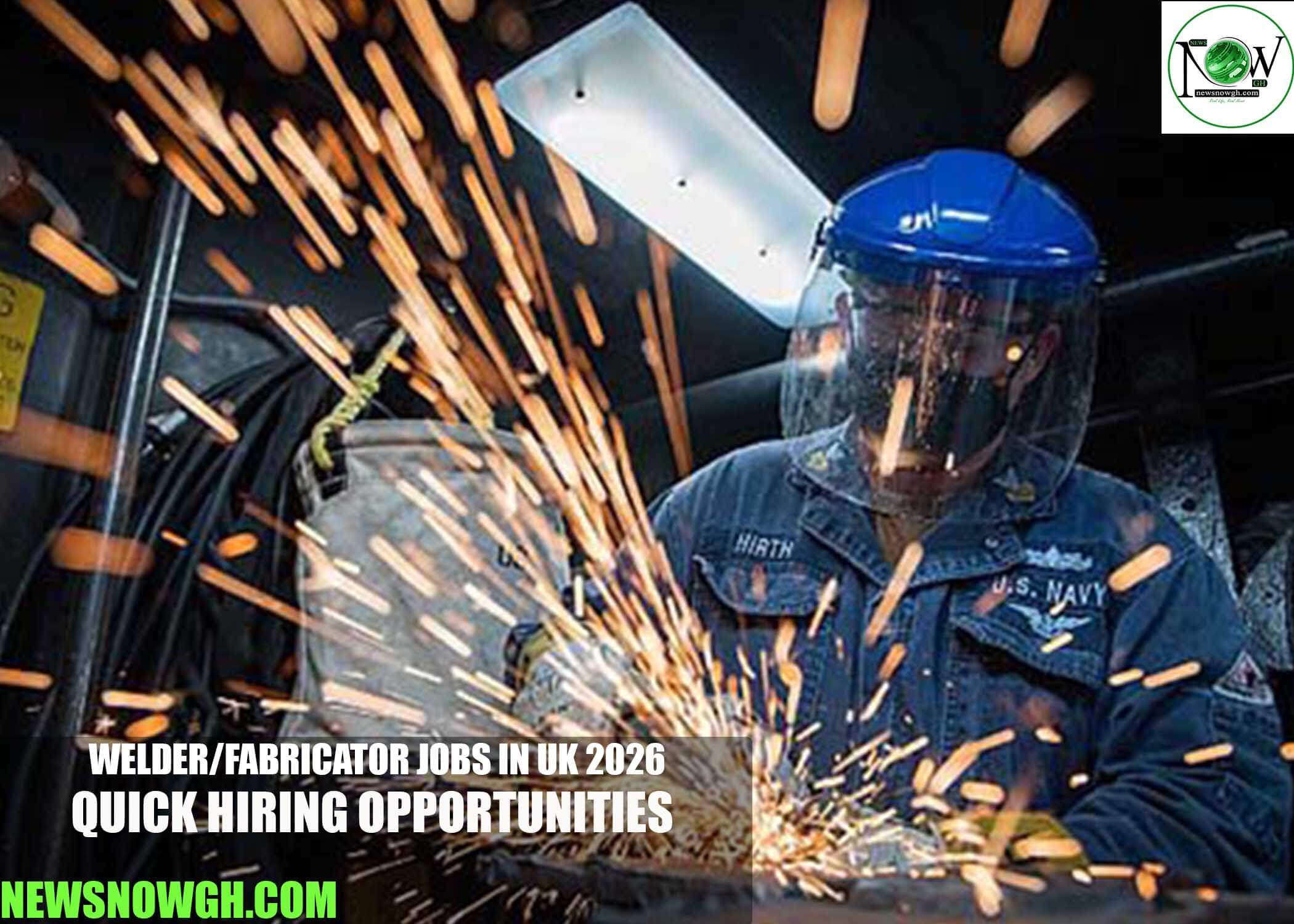 Welder/Fabricator Jobs in UK 2026