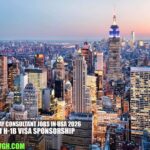 Workday Consultant Jobs in USA 2026 with H-1B Visa Sponsorship