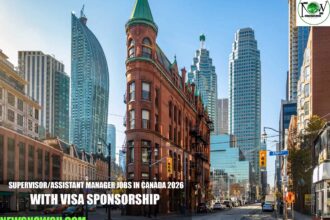 Supervisor/Assistant Manager Jobs in Canada 2026 with Visa Sponsorship