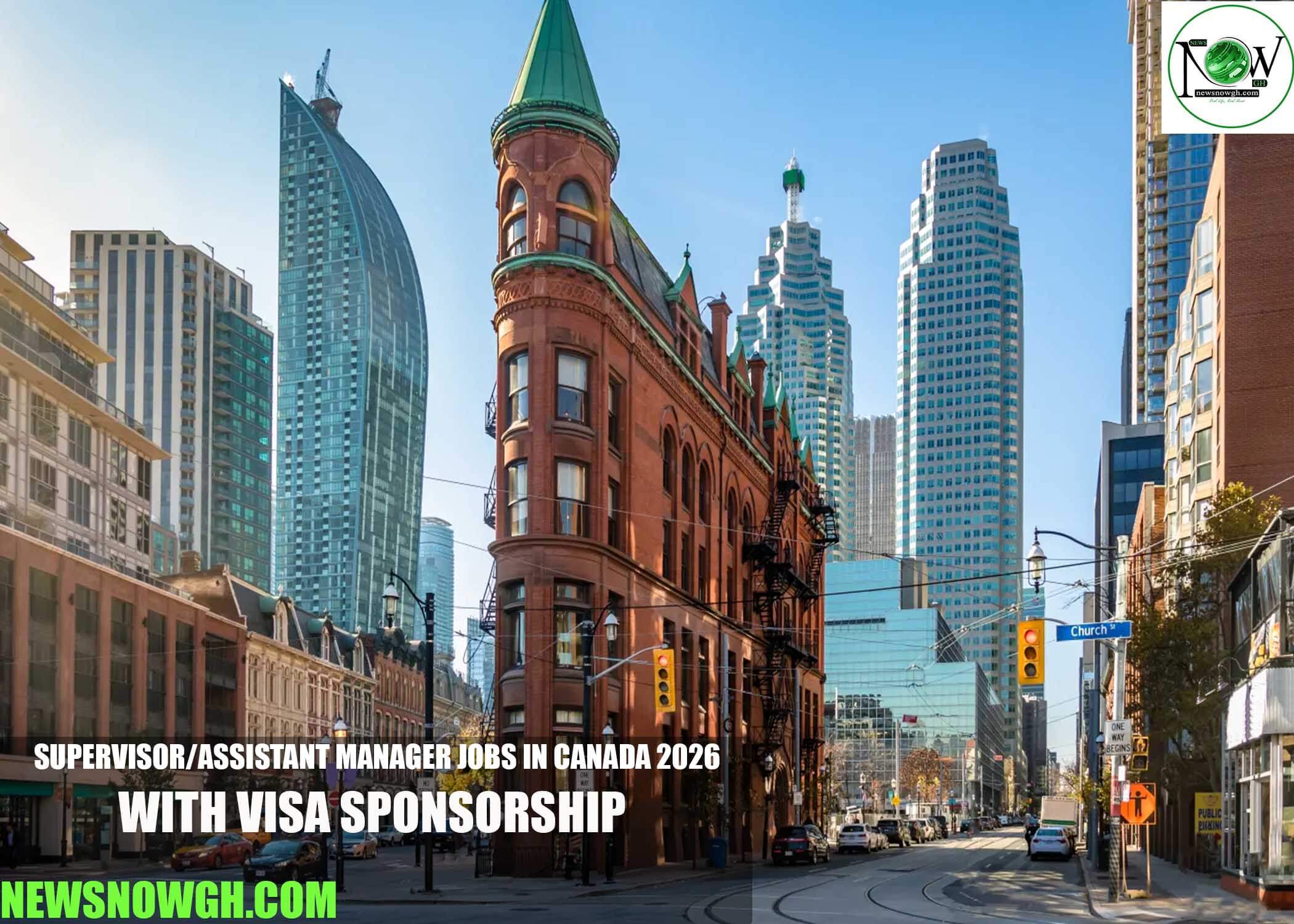 Supervisor/Assistant Manager Jobs in Canada 2026 with Visa Sponsorship