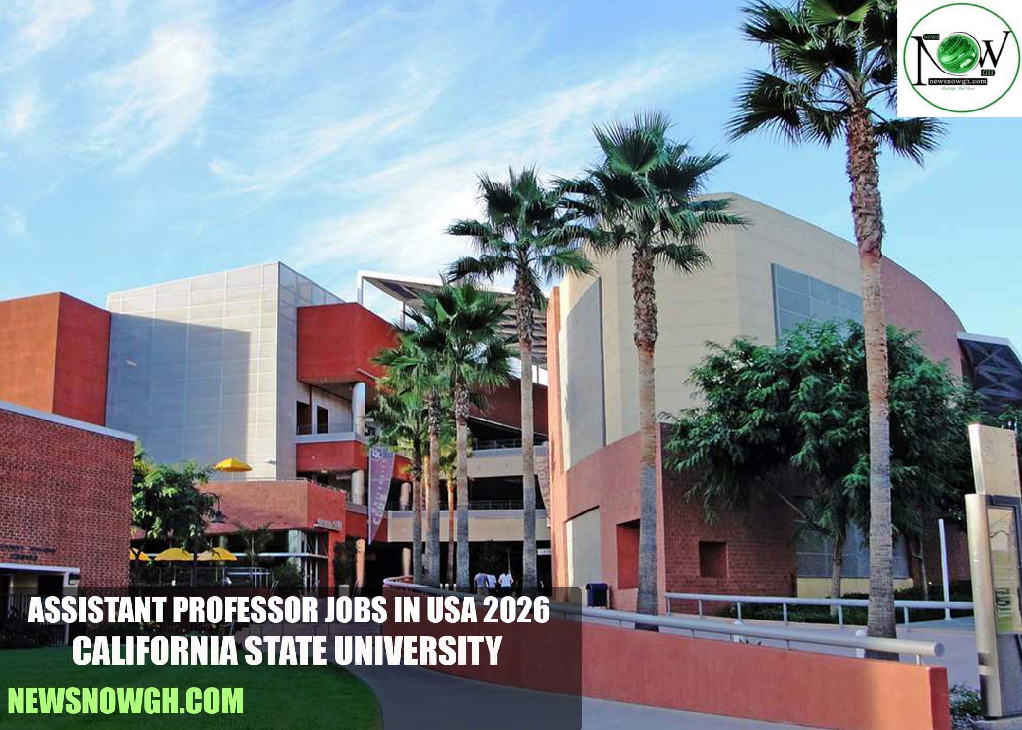 Assistant Professor Jobs in USA 2026 | California State University