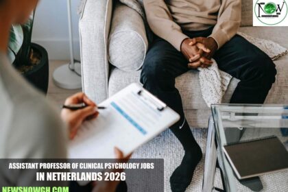 Assistant Professor of Clinical Psychology Jobs in Netherlands 2026