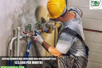 Austria Plumber Jobs with Work Visa Sponsorship 2026