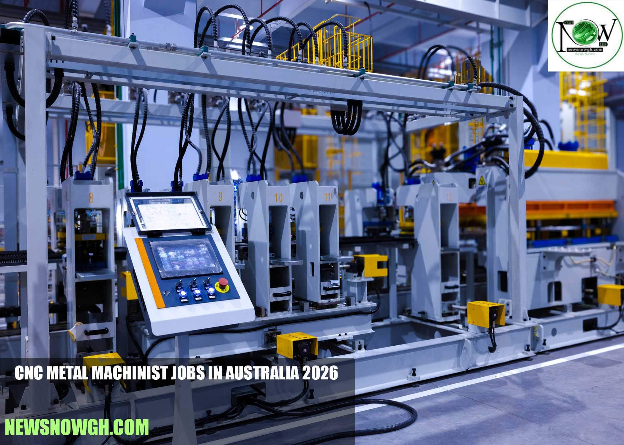 CNC Metal Machinist Jobs in Australia 2026