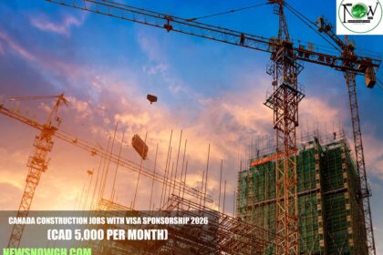 Canada Construction Jobs With Visa Sponsorship 2026