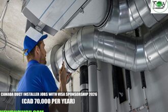 Canada Duct Installer Jobs with Visa Sponsorship 2026
