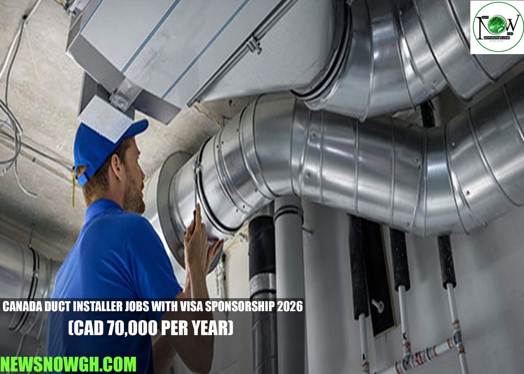 Canada Duct Installer Jobs with Visa Sponsorship 2026