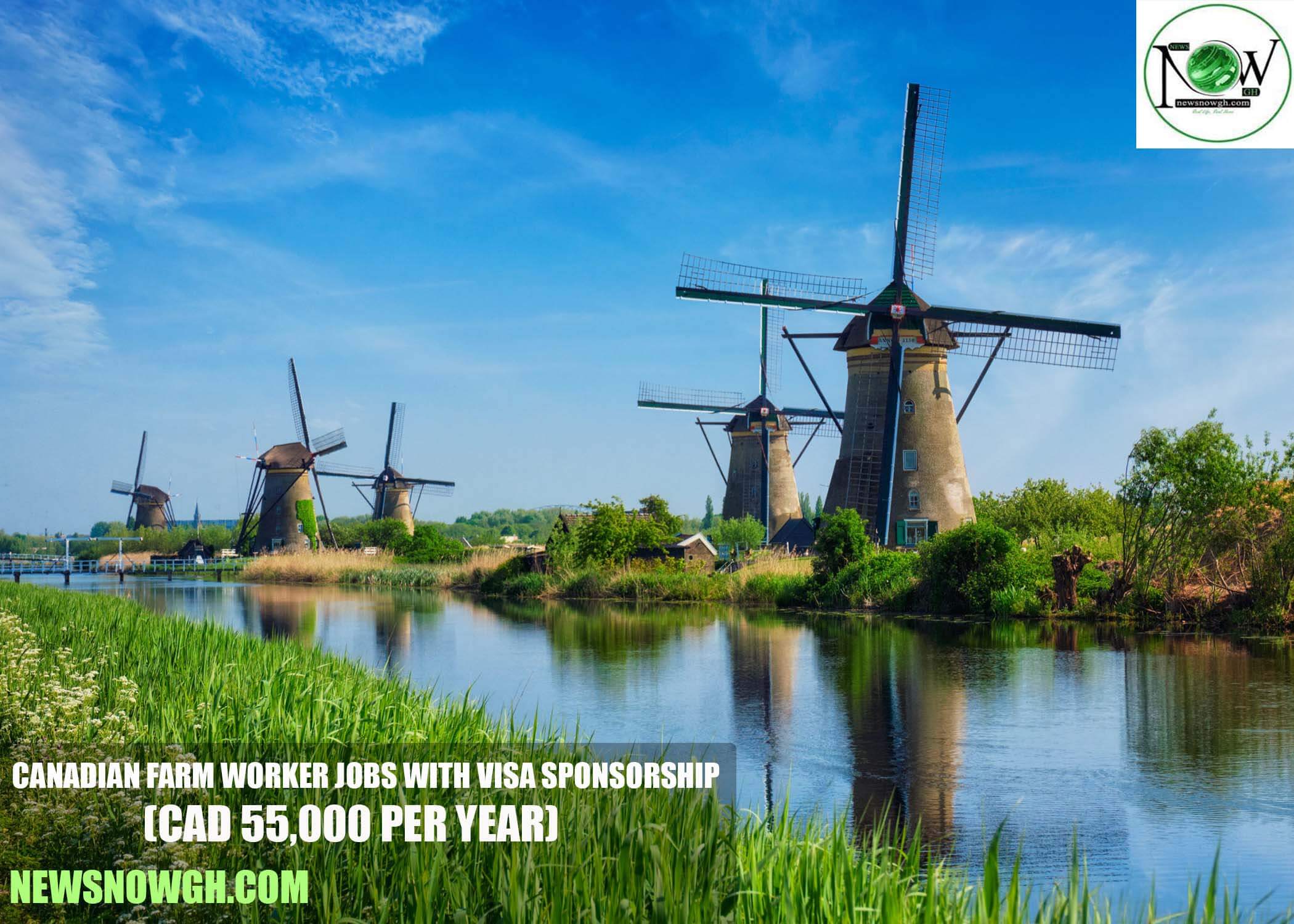 Canadian Farm Worker Jobs with Visa Sponsorship