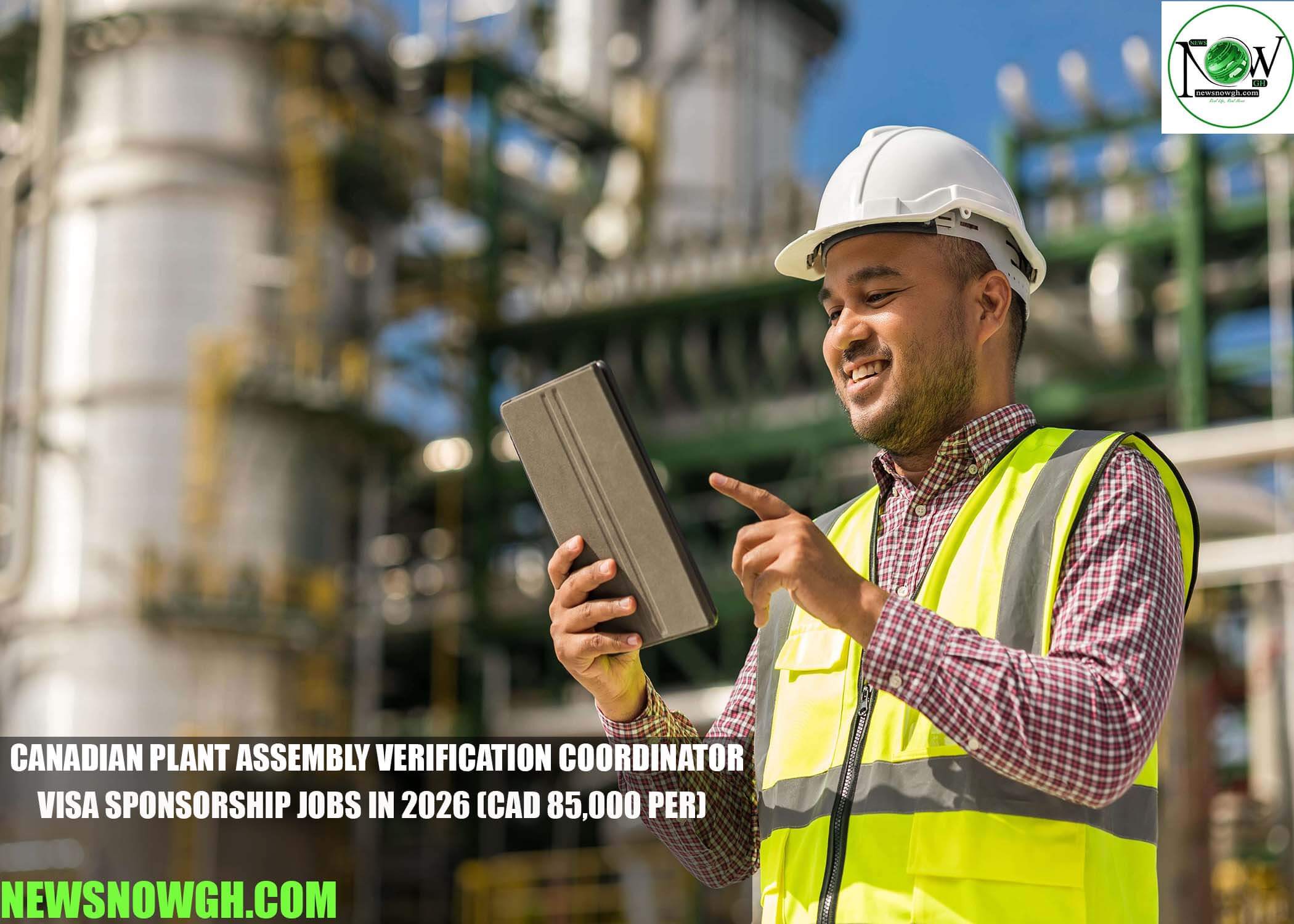 Canadian Plant Assembly Verification Coordinator jobs