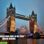 Chief Registrar Jobs in UK 2026