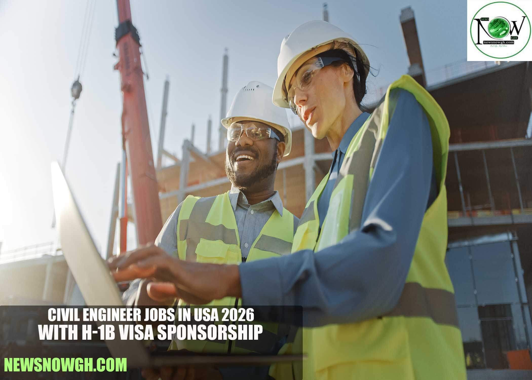 Civil Engineer Jobs in USA 2026 with H-1B Visa Sponsorship