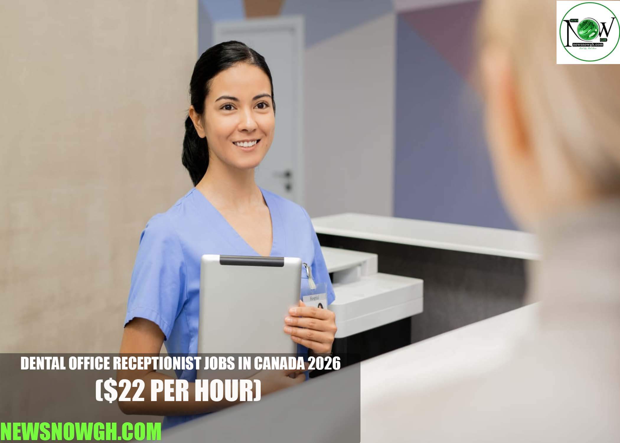 Dental Office Receptionist Jobs in Canada 2026