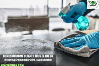Domestic Home Cleaner Jobs in the UK