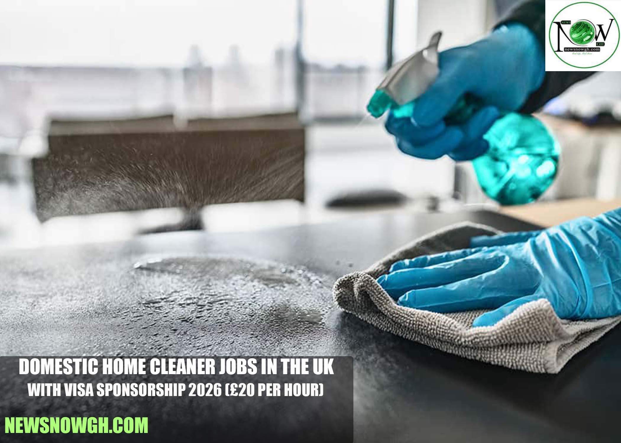 Domestic Home Cleaner Jobs in the UK
