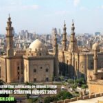 Egypt Introduces QR Code Digital Visa-on-Arrival System at Cairo Airport Starting August 2026