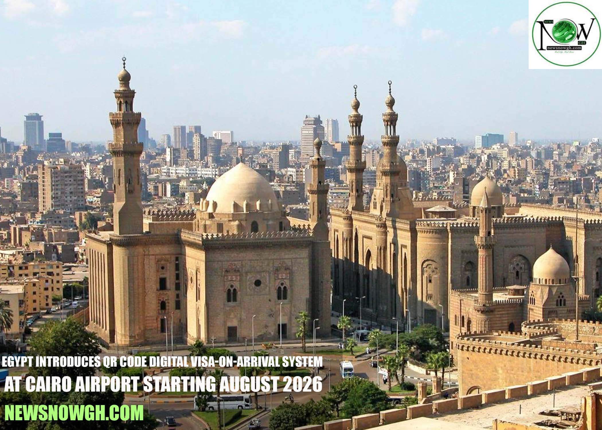 Egypt Introduces QR Code Digital Visa-on-Arrival System at Cairo Airport Starting August 2026