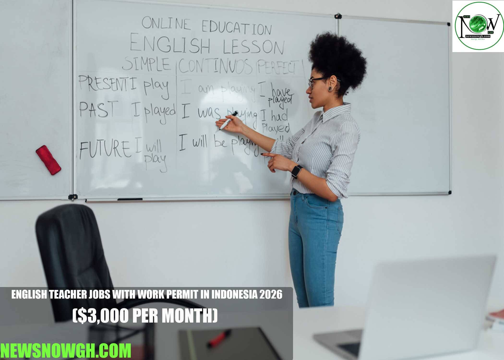 English Teacher Jobs with Work Permit in Indonesia 2026