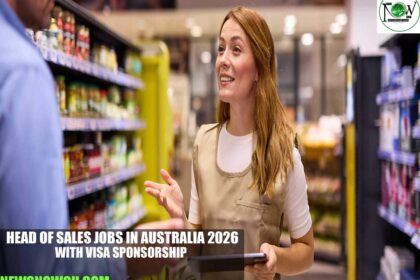 Head of Sales Jobs in Australia 2026 with Visa Sponsorship