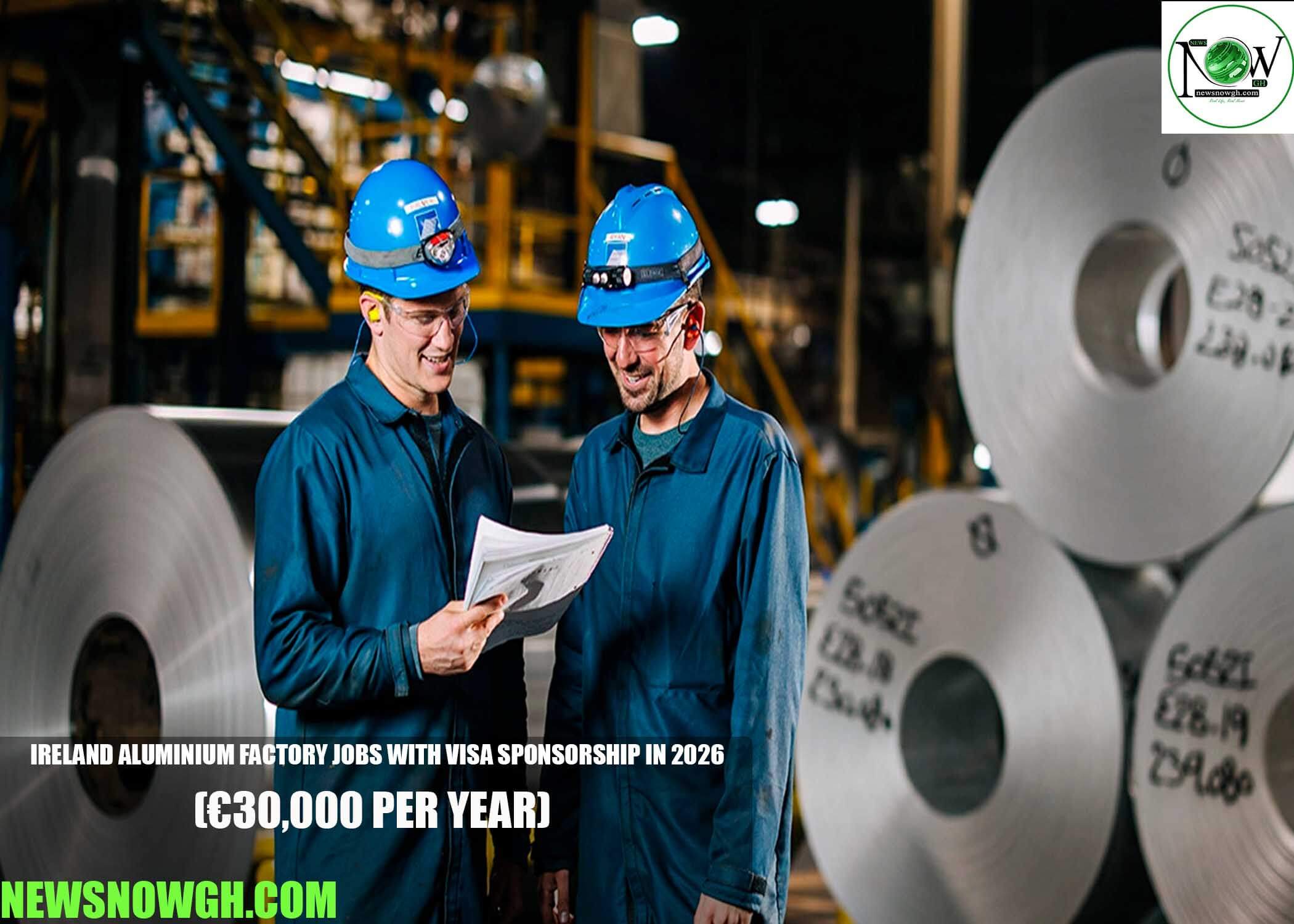 Ireland Aluminium Factory Jobs with Visa Sponsorship