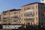 Italy Ca’ Foscari University PhD Scholarships