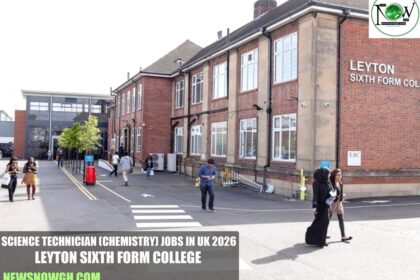 Science Technician (Chemistry) Jobs in UK 2026 | Leyton Sixth Form College