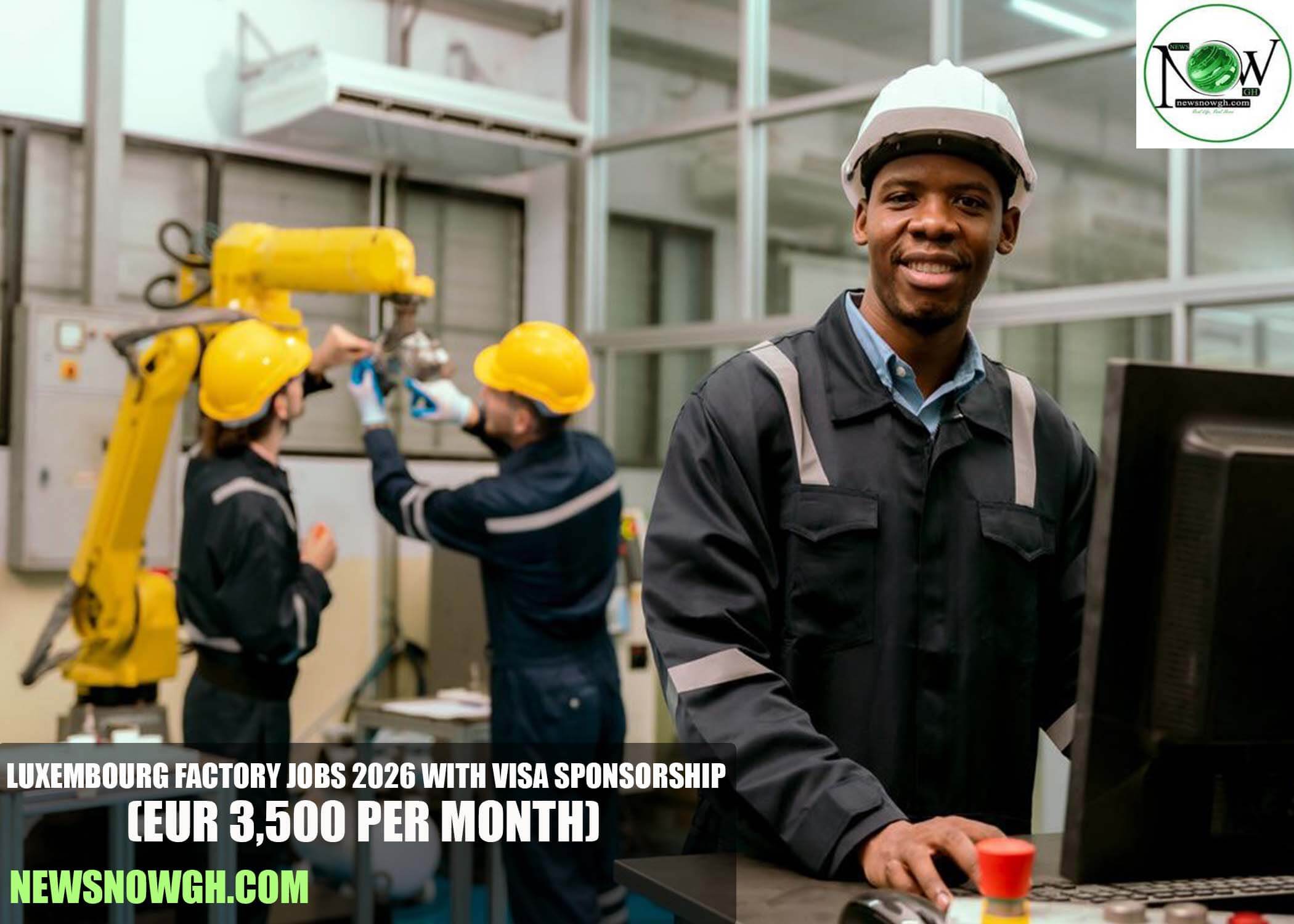 Luxembourg Factory Jobs 2026 with Visa Sponsorship