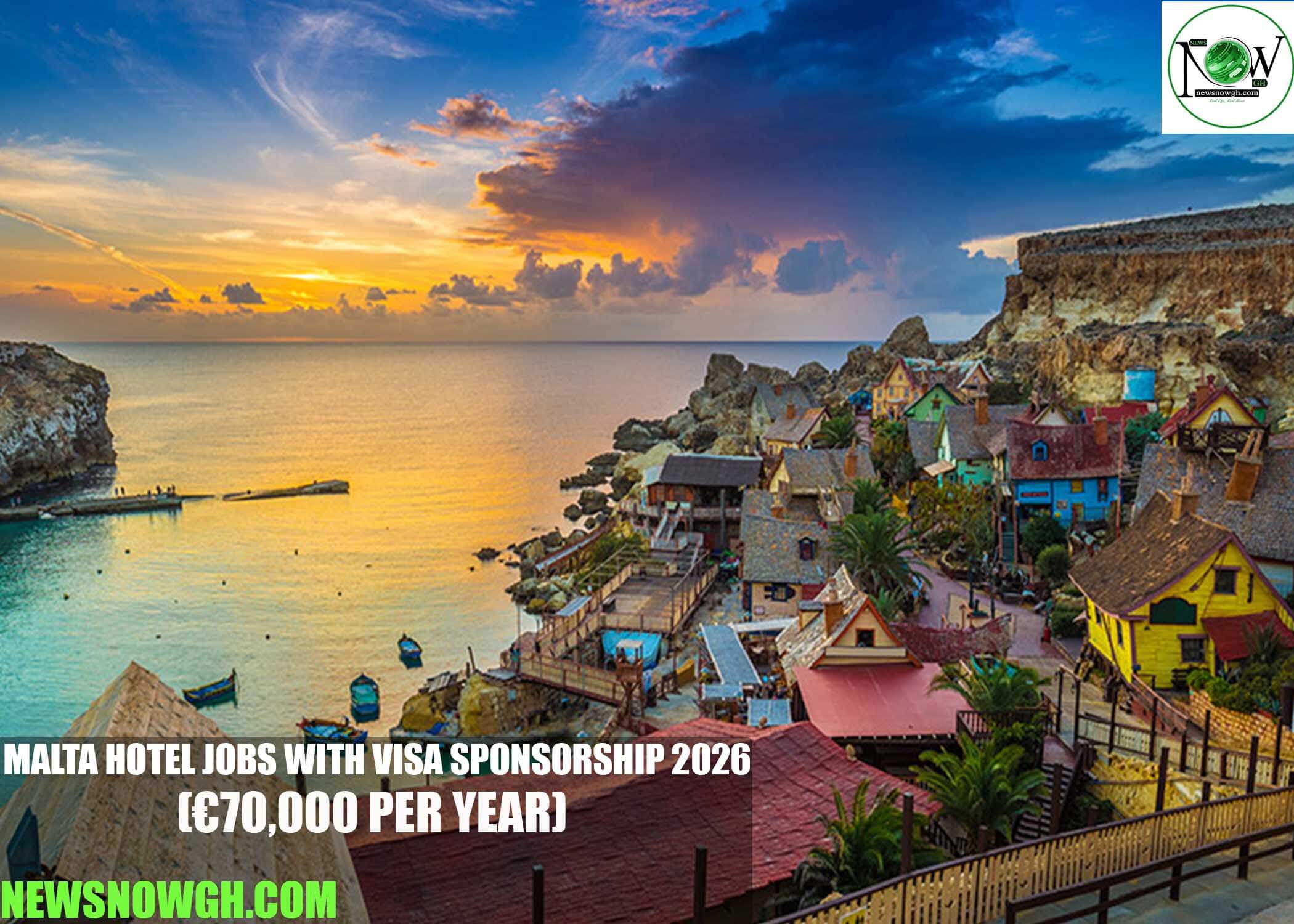 Malta Hotel Jobs with Visa Sponsorship 2026