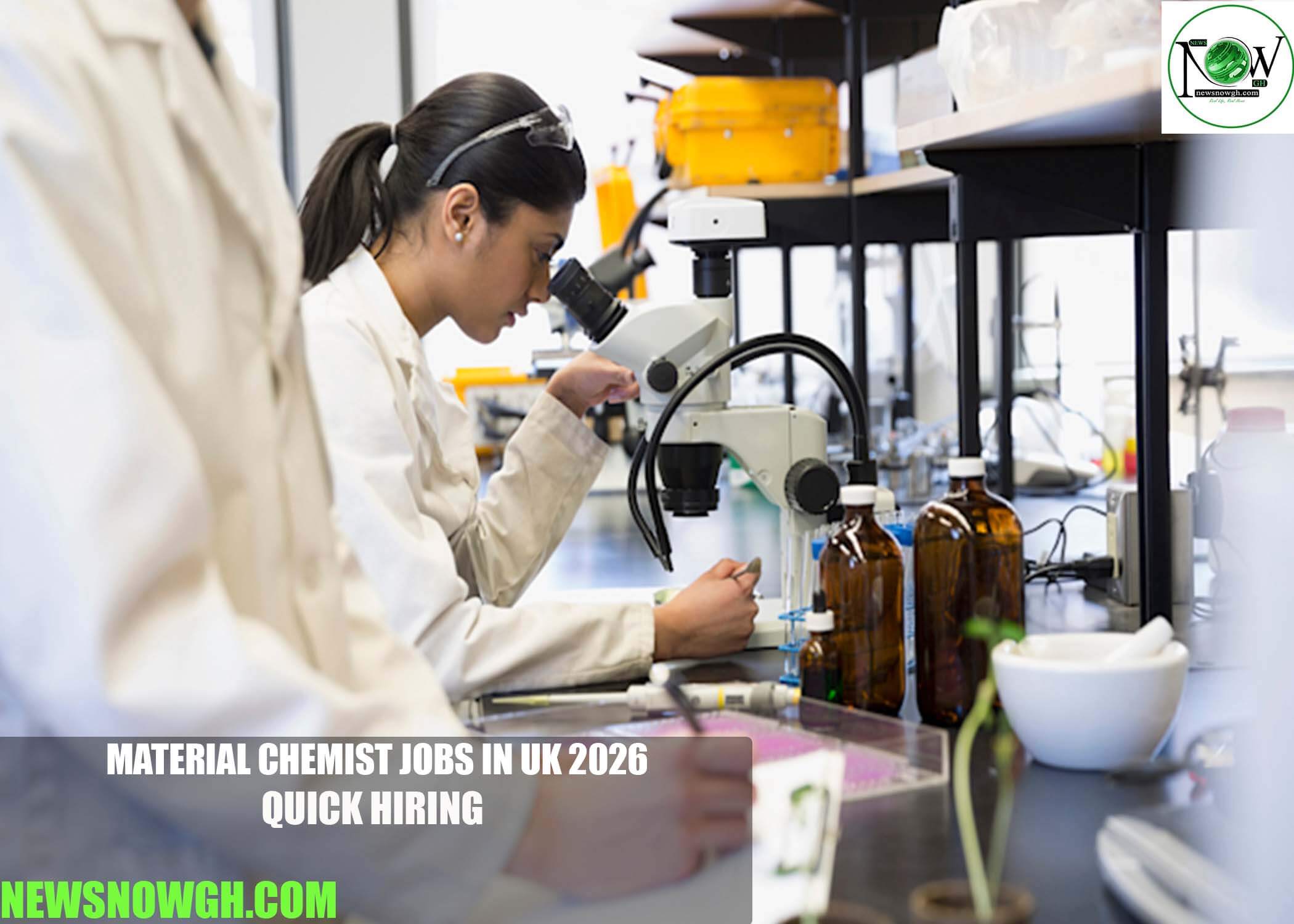 Material Chemist Jobs in UK 2026