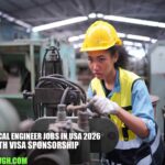Mechanical Engineer Jobs in USA 2026 with Visa Sponsorship