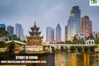 NJUST Master and PHD Scholarships