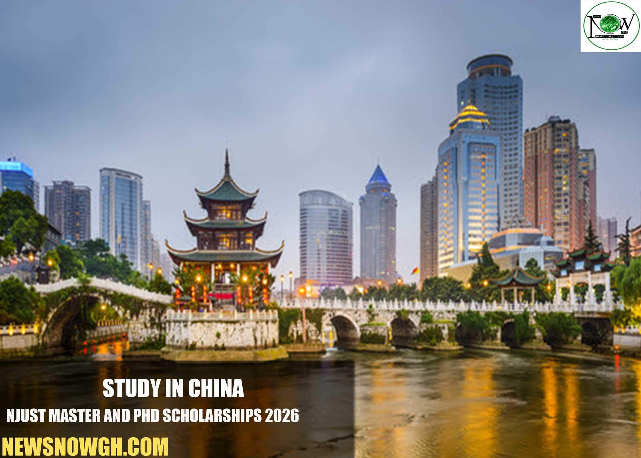 NJUST Master and PHD Scholarships