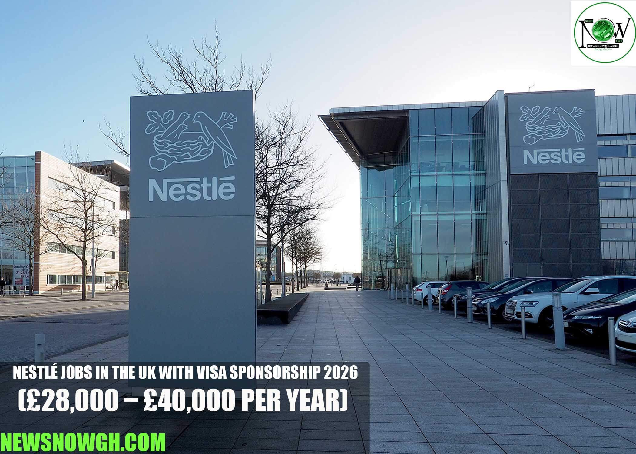 Nestlé Jobs in the UK with Visa Sponsorship 2026