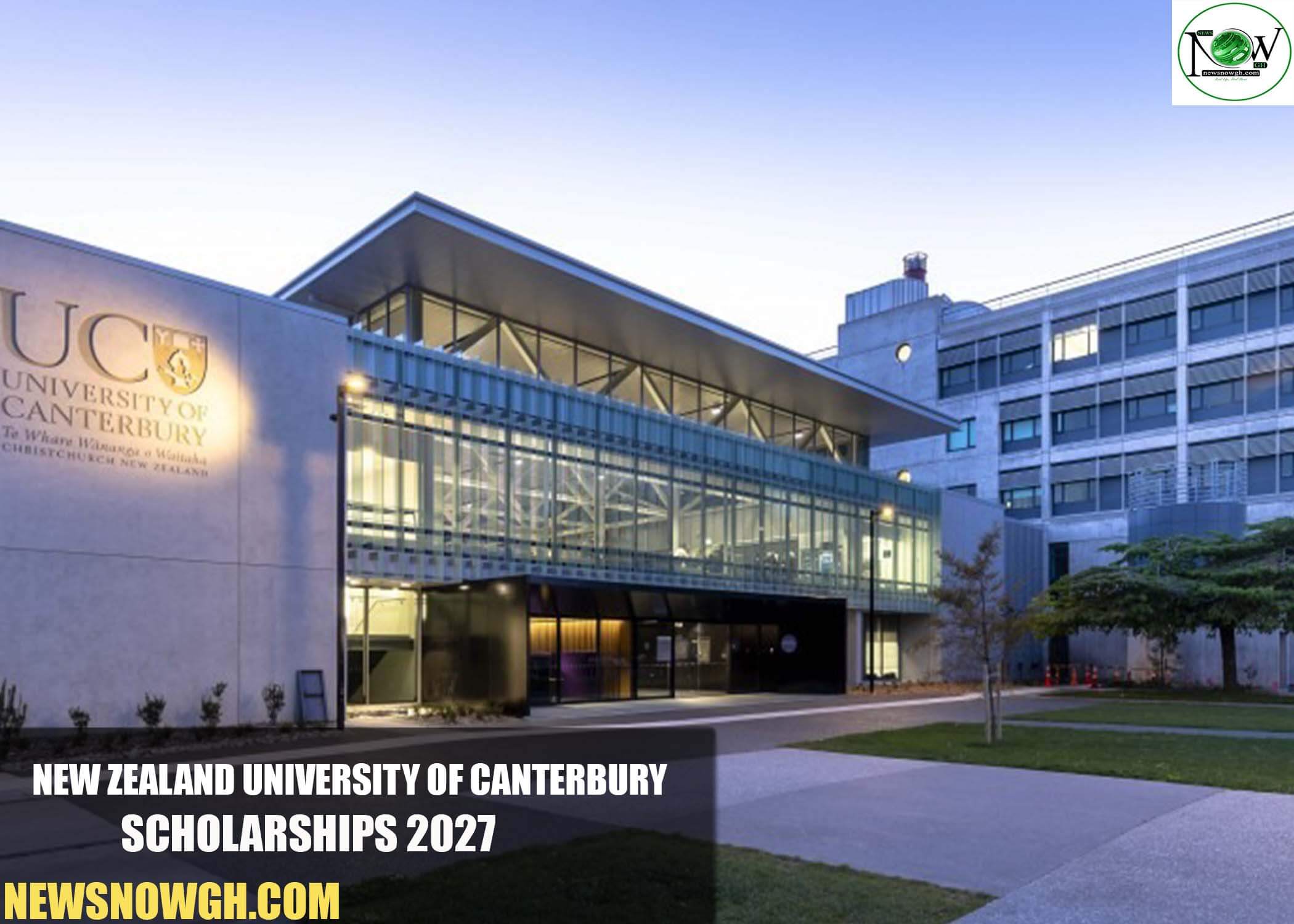 New Zealand University of Canterbury Scholarships