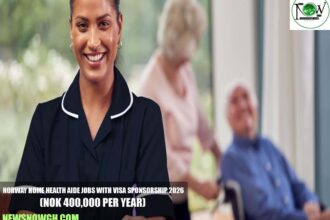 Norway Home Health Aide Jobs with Visa Sponsorship 2026