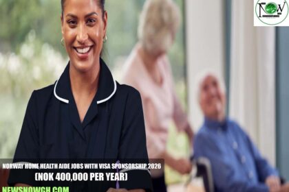 Norway Home Health Aide Jobs with Visa Sponsorship 2026