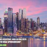 Operations Assistant Jobs in USA 2026 with Visa Sponsorship