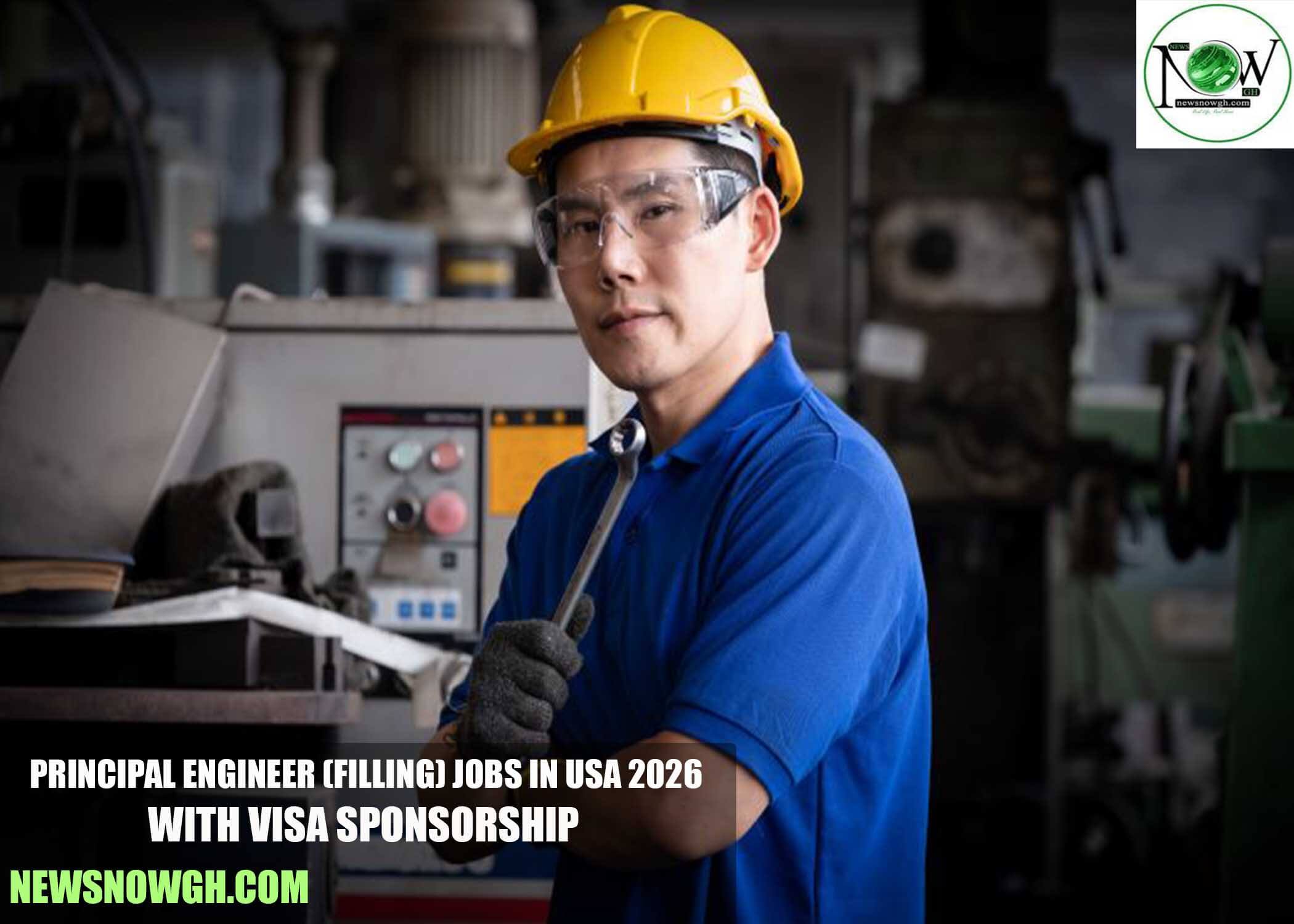 Principal Engineer (Filling) Jobs in USA 2026 with Visa Sponsorship