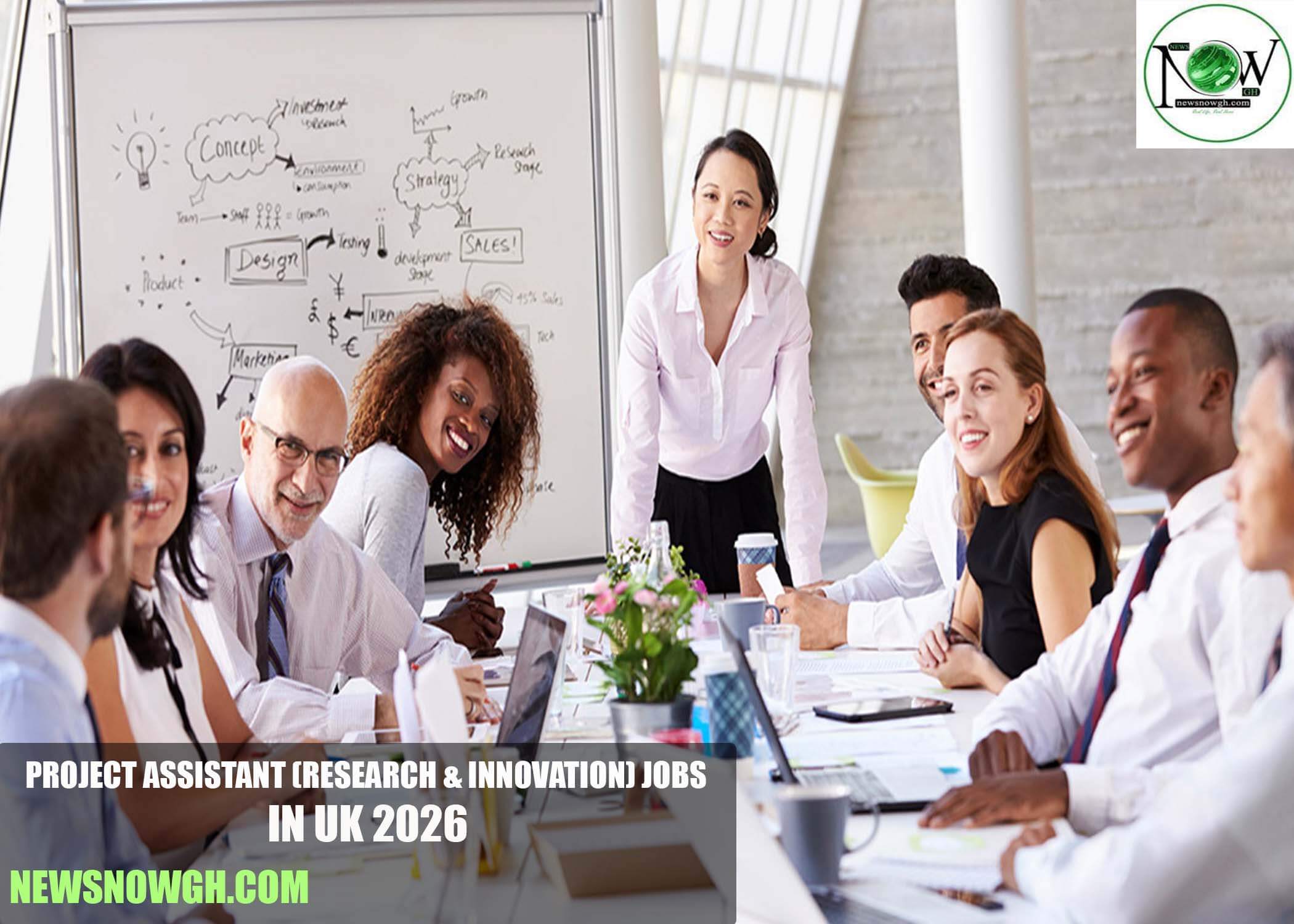 Project Assistant (Research & Innovation) Jobs in UK 2026