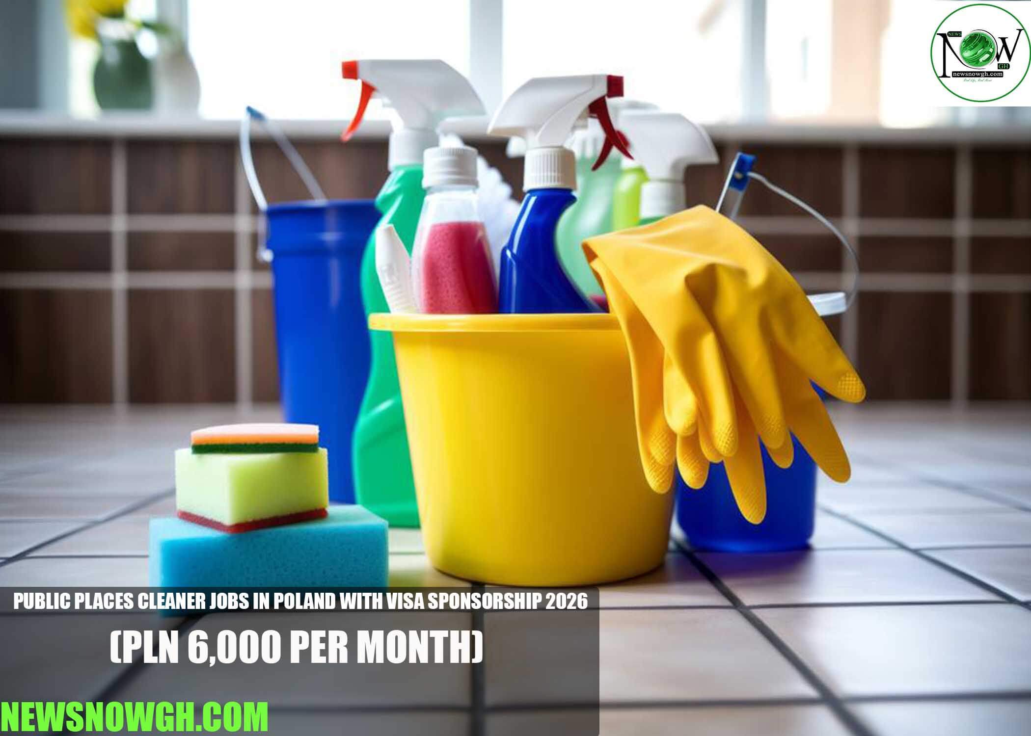 Public Places Cleaner Jobs in Poland 2026