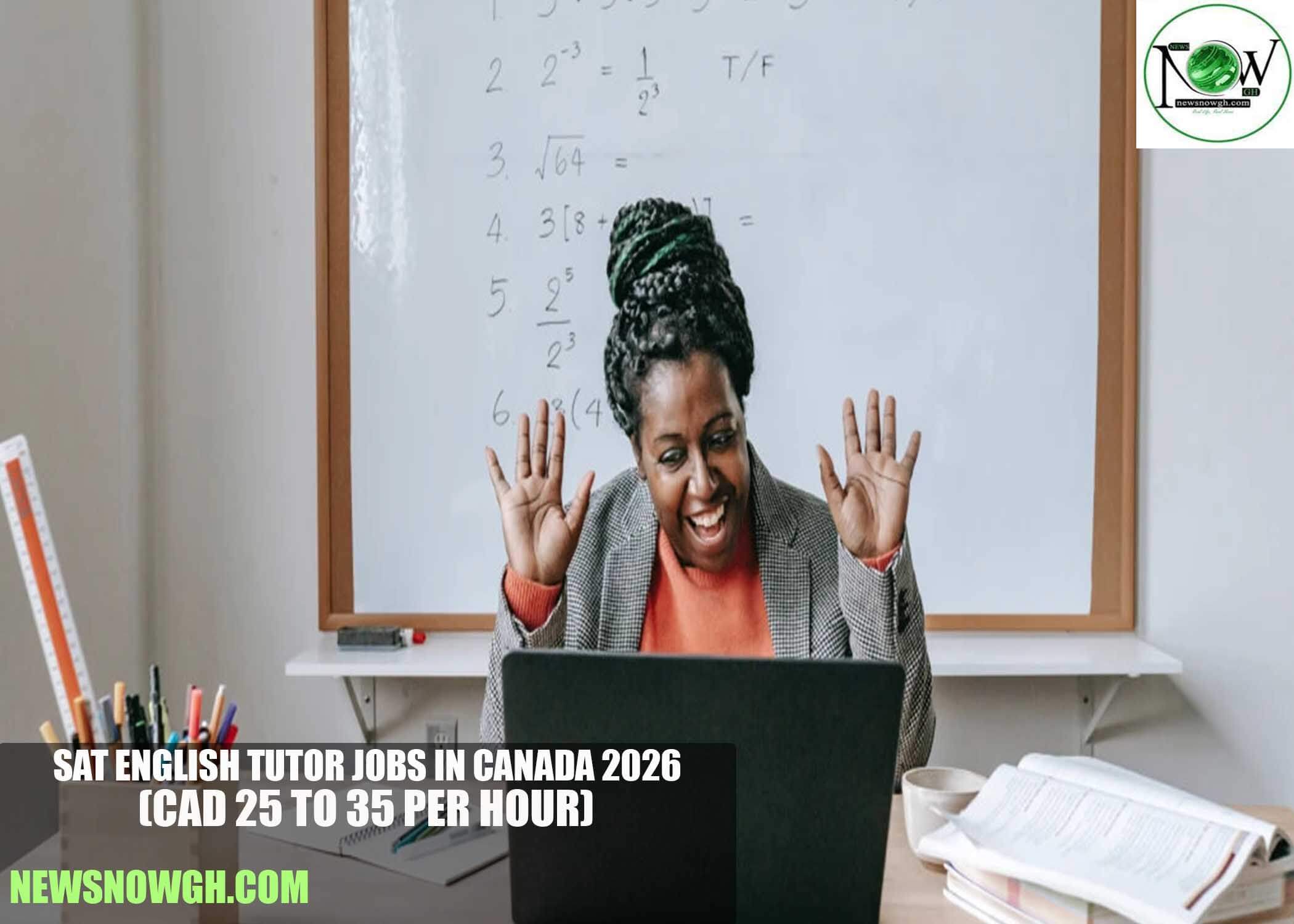 SAT English Tutor Jobs in Canada 2026